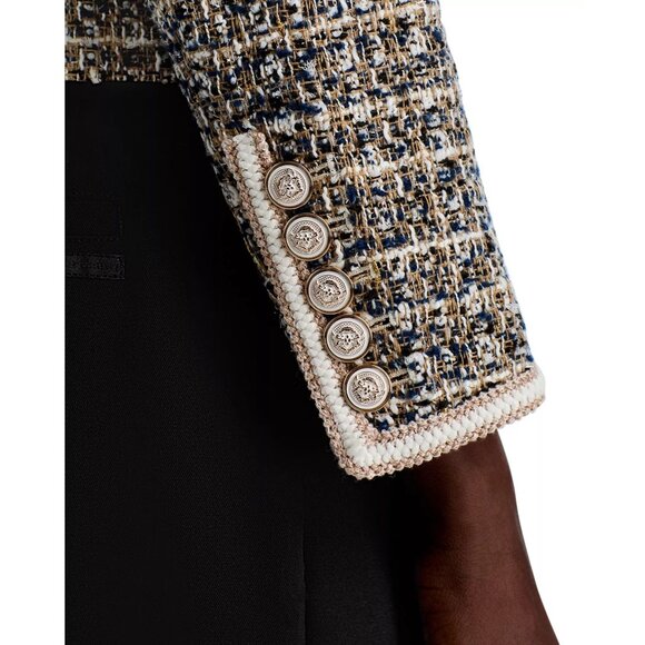 Elie Tahari Inara Tweed Jacket, size medium, brand new with tags. - Picture 7 of 8